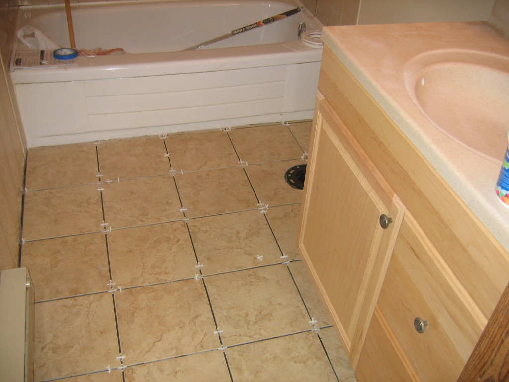 new floor tile